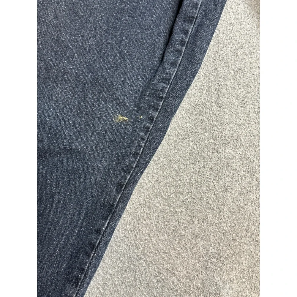 Vintage Wrangler Hero‎ Relaxed Straight Jeans Mens 34x30 (36x29) Dark Blue Denim